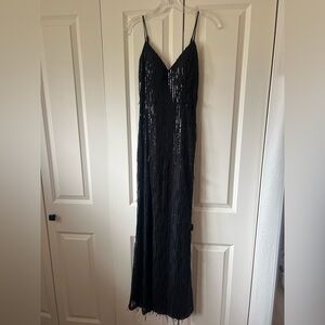 Sequin Black Dress